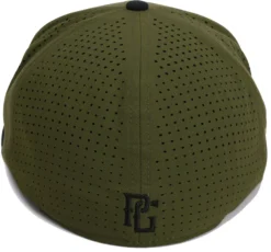 Perfect Game Hoffman Patriot Cap -Rawling Baseball Shop PG038 ArmyGreenBlack BCK