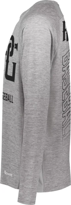 Perfect Game Men's Endurance Coolcore Long-Sleeve T-Shirt -Rawling Baseball Shop PG2570 55M2214 AthleticGreyHeather SDEL