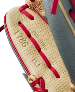 Wilson 11.5'' 1786 A2000 SuperSkin Series Glove 2023 -Rawling Baseball Shop WBW101286115 NOCOLOR DET alt2