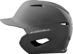 EvoShield Senior XVT Matte Baseball Batting Helmet -Rawling Baseball Shop WTV7115 CHLX Charcoal SDEL